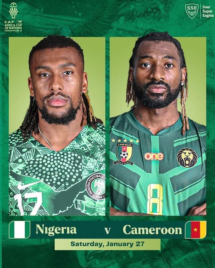 Nigeria Super Eagles would play Cameroon in the Round of 16! are you ready?? 
@gistlover_media <a href="/GistReel/">GistReel.Com</a> <a href="/thenff/">The NFF 🇳🇬</a>