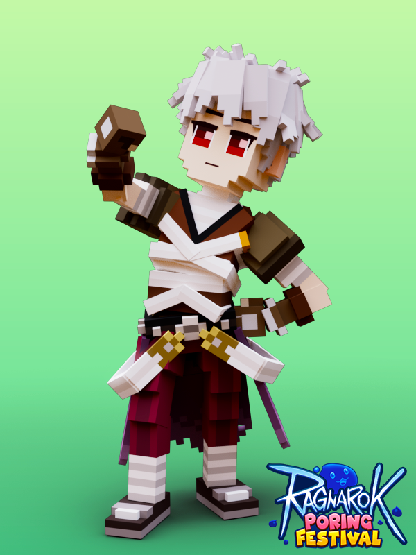 <Ragnarok Poring Festival>
character design
-Assassin class
<a href="/TheSandboxGame/">The Sandbox</a>
#oc #VoxelArt #voxel #Voxedit #NFT #3Dartist