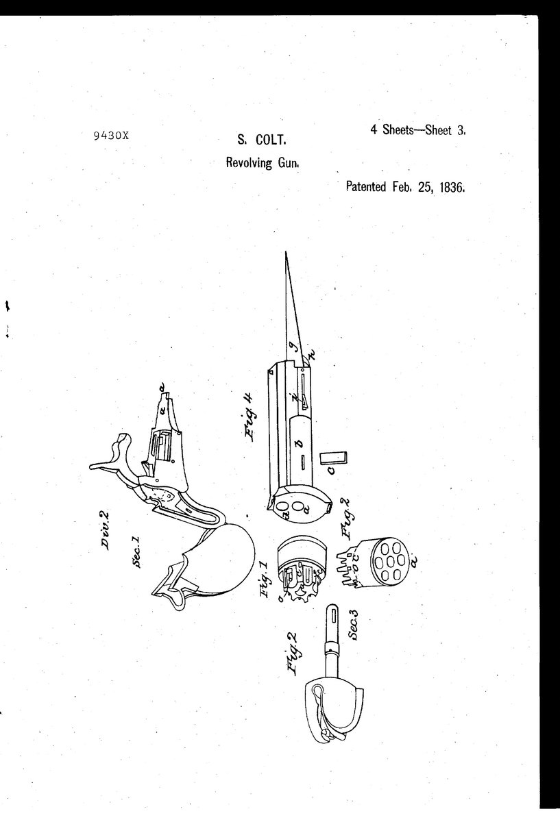 engineers_feed's tweet photo. On Feb 25, 1836, Samuel Colt patented the revolver. https://t.co/PPWOoFrbDz