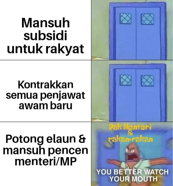tamarjaya0's tweet photo. Madani tiada idea kreatif.

Hanya sembang besar.

Dulu terpaling pejuang rakyat. https://t.co/ALdUGNATc0