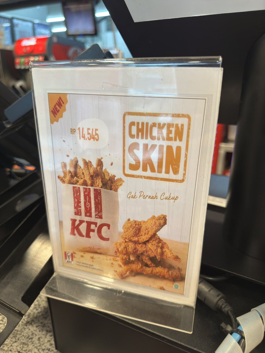 ในที่สุด KFC ที่อินโดนีเซีย ก็มีหนังไก่ทอดขายแล้ว เย้ 🙌