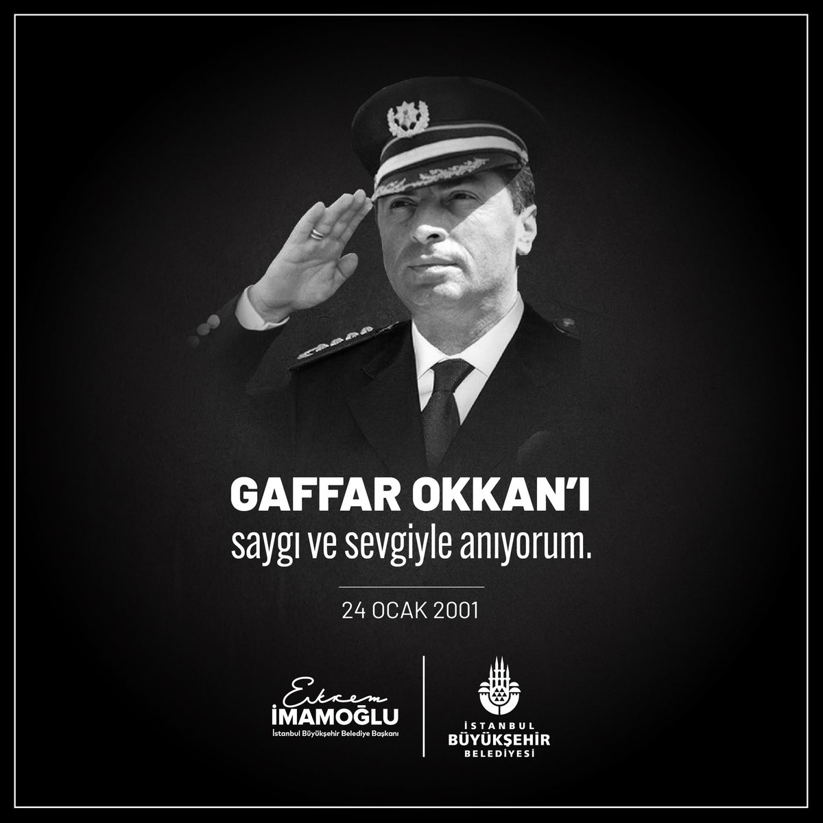 ekrem_imamoglu's tweet photo. Yolumuzu aydınlattılar, erdemli ve çalışkan şahsiyetleriyle halkın sevgisine mazhar oldular. 

Cesur gazeteci Uğur Mumcu’yu, halkına sevgiyle bağlı Emniyet Müdürü Gaffar Okkan’ı ve onurlu siyasetçi İsmail Cem’i saygı ve sevgiyle anıyorum. https://t.co/uFp0bGE65p