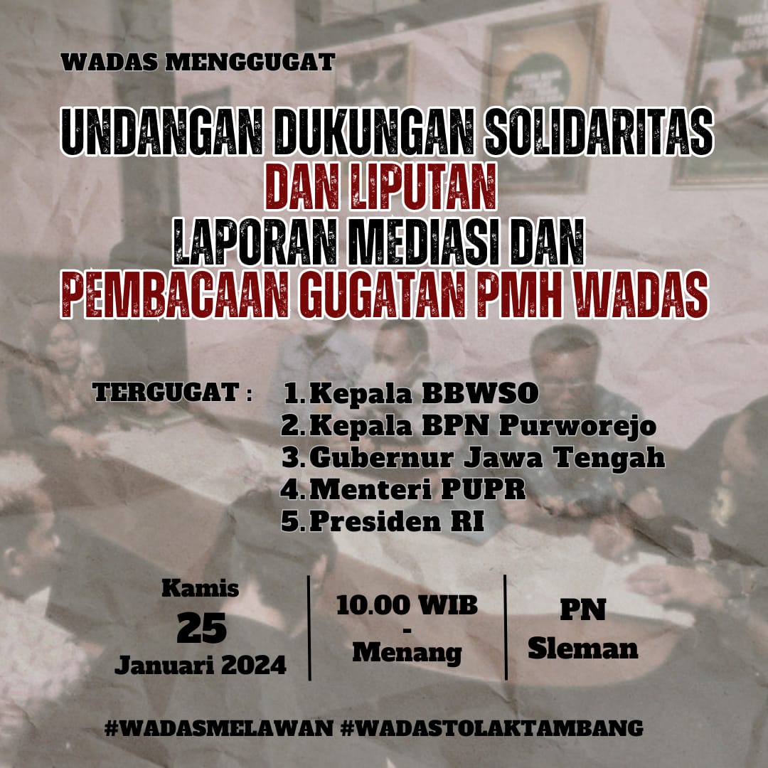 Wadas Belum Usai, Wadas Menggugat #wadasmelawan #wadasmenggugat #wadastolaktambang #wadasbelumselesai