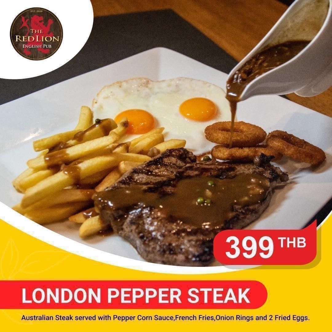Craving a steak that packs a punch? Look no further than our London Pepper Steak! 🔥🥩 #SteakLovers #LondonPepperSteak