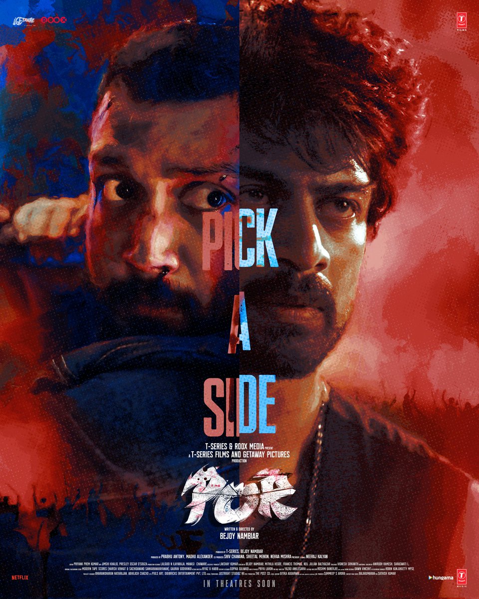 . #Dange #Por loading!! Get ready to pick a side⚔️ #PorTamilMovie @harsh16dec @itsEhanBhat @nikifyinglife @TJBhanuOfficial @iam_arjundas @kalidas700 @sanchana_n @nambiarbejoy #ShivChanana @neerajkalyan_24 @madhualex #GetawayPictures @Rooxmedia