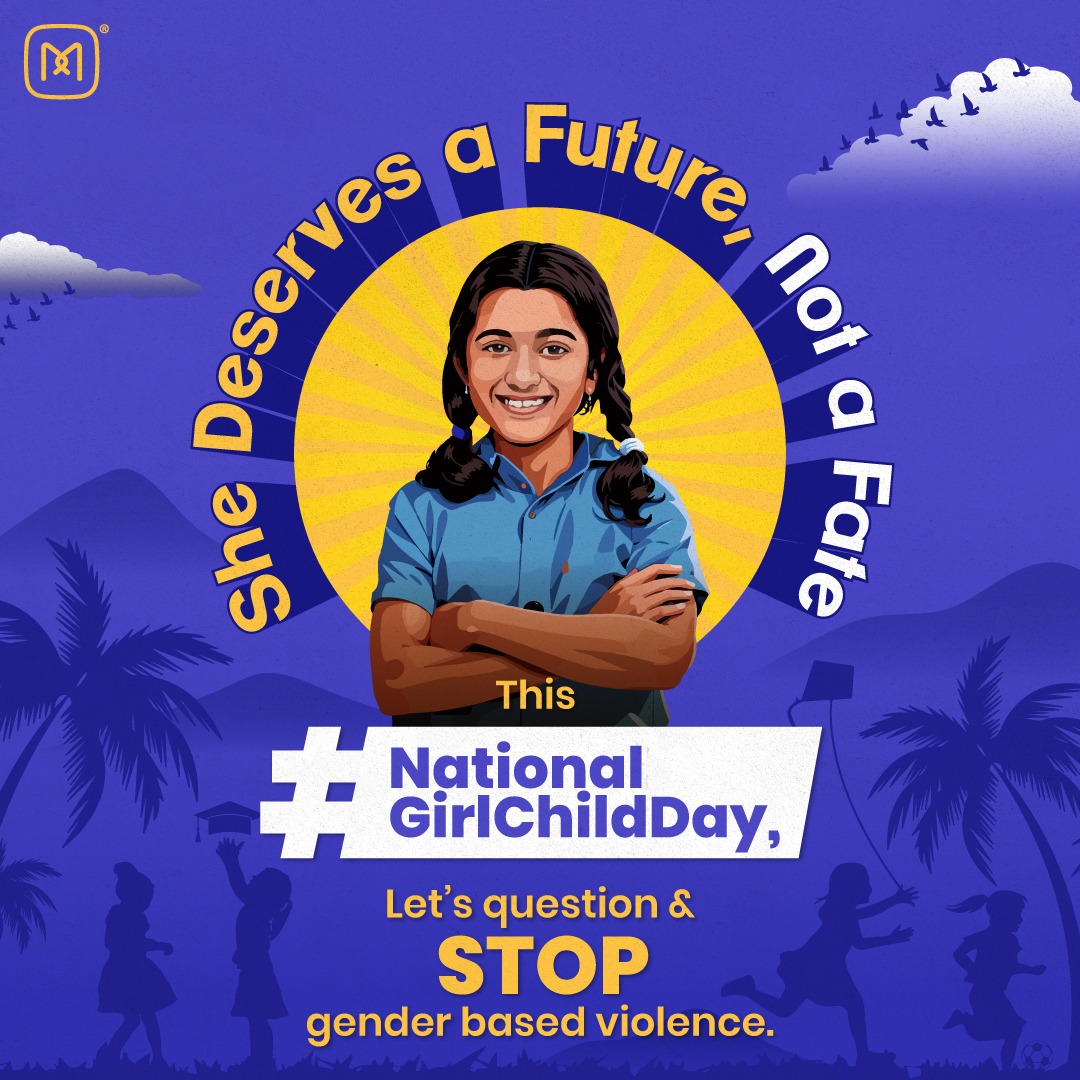 MeerFoundation's tweet photo. Meer Foundation proudly stands with unwavering support on National Girl Child Day, championing the rights of every girl. Empowerment begins with recognizing and nurturing the potential within every girl, ensuring a future where their rights are celebrated and protected. https://t.co/qaLK74SAs4