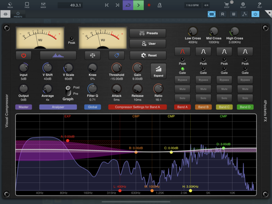 synthyfrog's tweet photo. Visual Multi-Band Compressor (iPad, iPhone) price drop: $8.99 -> $5.99 ($3.00 discount) https://t.co/ahf7Uu02I3 https://t.co/RFRA8zIwXh More musician apps, updates, price drops at https://t.co/gI4n0NRLXs #AudioCompressor #AUv3 #iOSMusicApps #iOSMusic https://t.co/IvEjeaHpe0