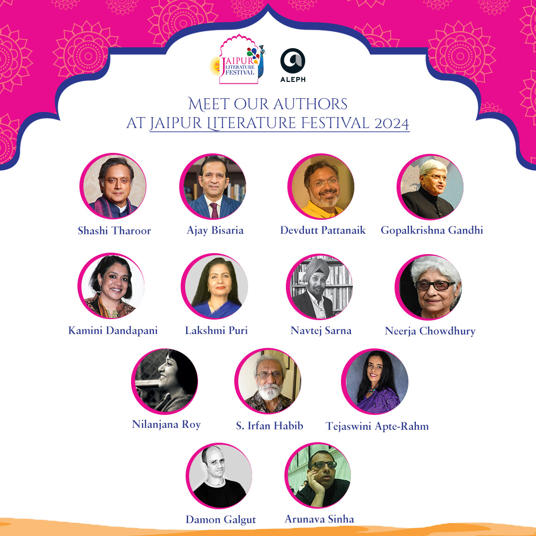 Aleph Book Company (@alephbookco) on Twitter photo Come join us in the enchanting world of literature at the grand stage of the Jaipur Literature Festival, where literary luminaries and your favorite authors converge for a celebration of words and ideas. We look forward to seeing you all! #JaipurLiteratureFestival
<a href="/JaipurLitFest/">jaipurlitfest</a> Come join us in the enchanting world of literature at the grand stage of the Jaipur Literature Festival, where literary luminaries and your favorite authors converge for a celebration of words and ideas. We look forward to seeing you all! #JaipurLiteratureFestival
<a href="/JaipurLitFest/">jaipurlitfest</a>