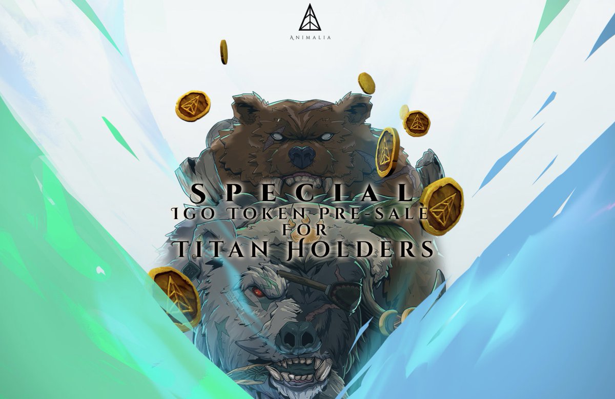 Animalia_games's tweet photo. Animalia IGO Pre-sale is NEAR!  

Dear Animalians🫡

Snapshot for Titan NFT Holders will be taken by this weekend. Only less then 5 days left till we release Status Checker and Allocation Checker for all eligible Participants! 

📅Date: 29th Jan 2024 ,2am UTC

Animalia IGO Link⬇️