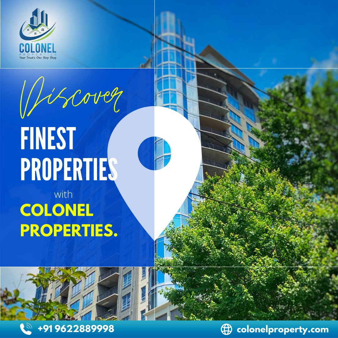 ColonelProp's tweet photo. Contact us at +91 9622889998 to find your dream home
.
.
.
.
.
.
.
Hashtags:
#ColonelProperties #YourDreamHome #RealEstateMission #ContactUsNow #ColonelProperties #DreamHomeJourney #Homeownership #contactus #LuxuryLiving #ContactUsNow #ColonelProperties #RealEstateGuidance https://t.co/BrKcm0YFQA