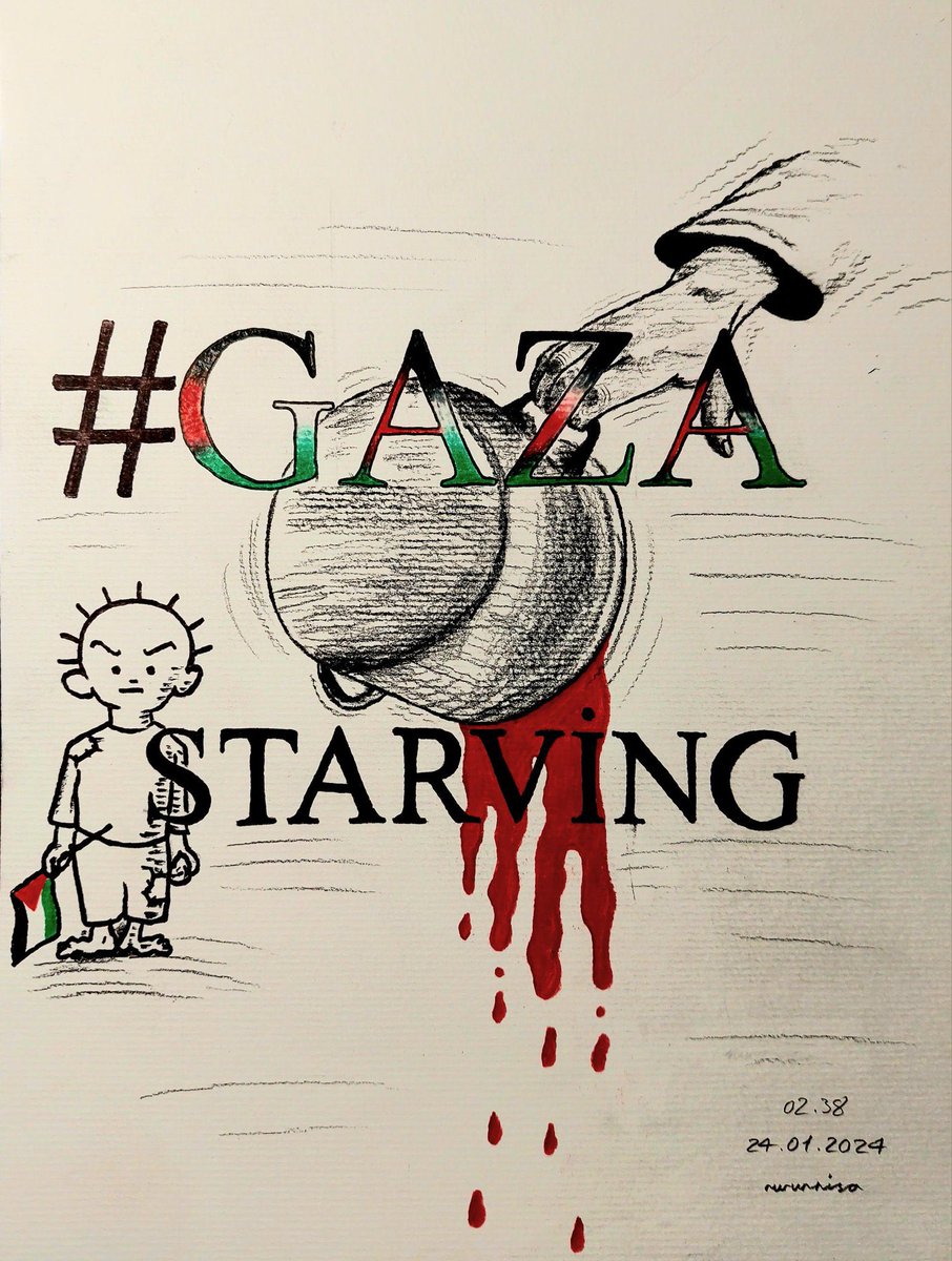 #GazaStarvings