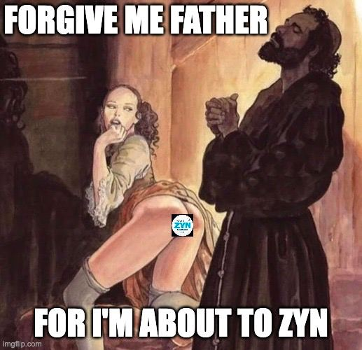 Freezynsol's tweet photo. Forgive me 

$ZYN https://t.co/hZrpIqlnUE