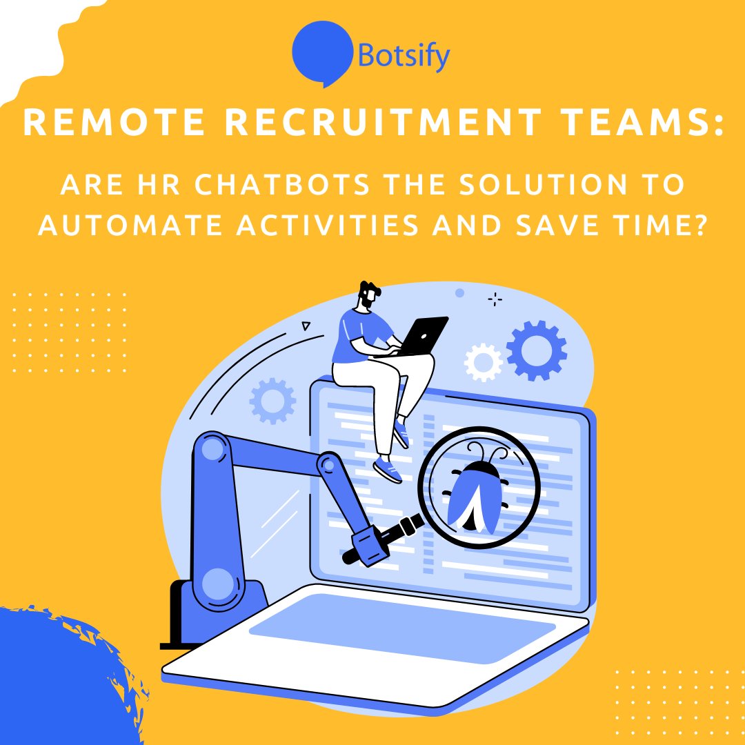 botsify_app's tweet photo. ๐โฐ Maximize Efficiency: Explore if HR Chatbots are the Ultimate Solution for Streamlining Remote Recruitment Teams! ๐ผ๐ก. Join the chatbot evolution!
Learn More: https://t.co/r2zqZ0s7sj
#HRChatbots #RemoteRecruitment #EfficiencyBoost #chatbot #ai #business #tech https://t.co/cJ92GlYEdO