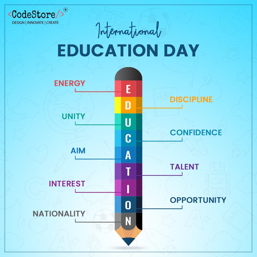 codestoresol's tweet image. "The more that you read, the more things you will know. The more that you learn, the more places you'll go" - Dr. Seuss
 
Happy International Education Day!
#internationaleducationday #educationday #CodeStore #IT #technology