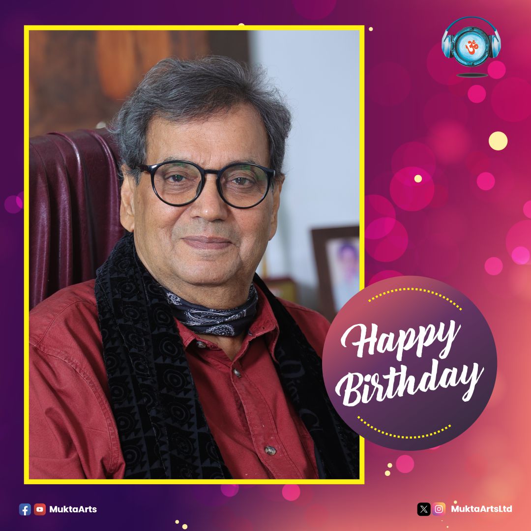 Wishing the legendary filmmaker and our founder @SubhashGhai1, a very happy birthday! 🎉 #HappyBirthdaySubhashGhai