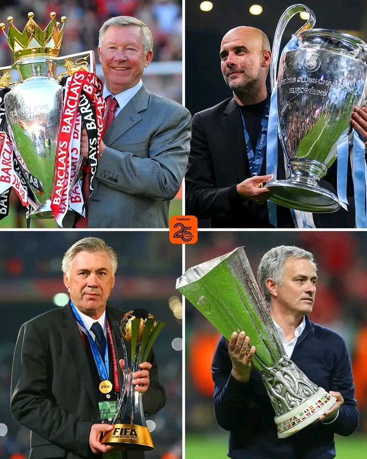 𝟮𝟱 of the best managers from the last 25 years 👔🤩

#LiveScore25