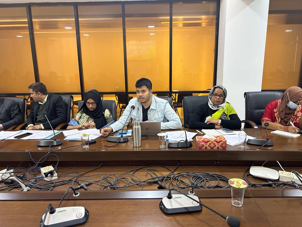 🗓️ 31 Dec 2023

Shared youth aspirations &amp; specific demands for the upcoming International Legally Binding Instrument on Plastic Pollution during the Seminar on Reviewing #INC3 Outcomes and the way forward, hosted  Department of Environment, Government of Bangladesh.