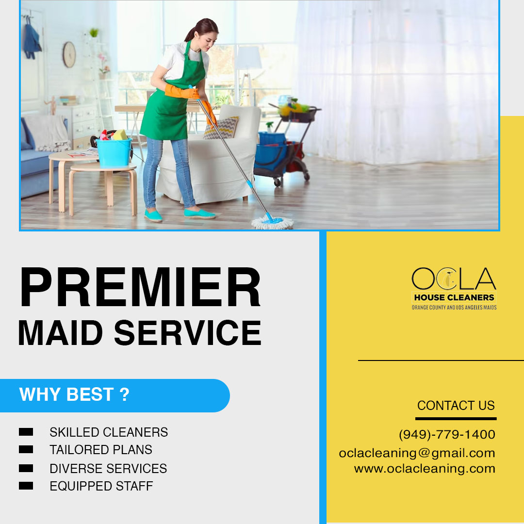 Immerse yourself in Premier Maid Service for Orange County. We  promise perfections, transforming your space into a haven of cleanliness.

Visit- oclacleaning.com  

#homecleaning  #housekeeping #maidservice #cleaning #cleaningservice  #deepcleaning #maids