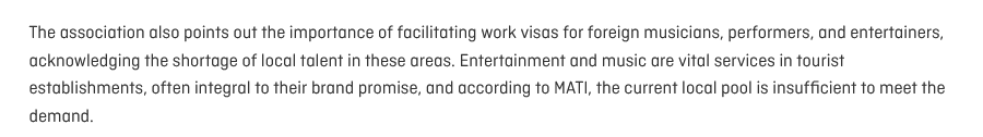 nissasaeed's tweet photo. There are numerous talented workers and artists in the country. If the MATI @matimaldivesmv wishes to bring in foreign workers or artists, then do it. Just avoid spreading misinformation by saying we don't have talented local artists.
@MUMaldives
#SupportLocalTalent https://t.co/IXBfVhmtQc
