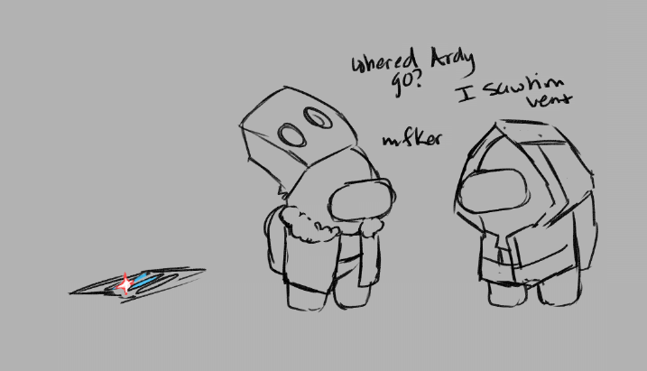 Some more OOC #sevenyearnightmare drawings from from a couple weeks ago. Expect some SYN content (that aren't doodles) soon...