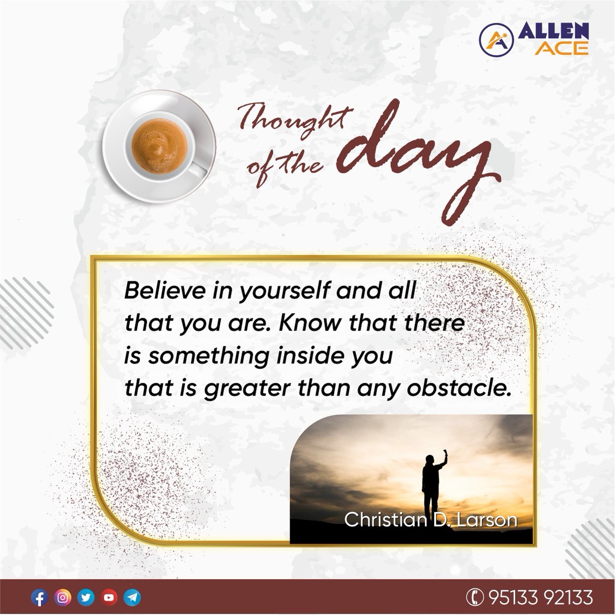 ➡️ Embrace your inner strength and believe in yourself.

#motivationdaily #motivationquotes #EmpowerYourMind #BelieveInYourself #SelfConfidence #PositiveMindset #EmpowerYourself #SelfLove #SelfMotivation #upscmotivation