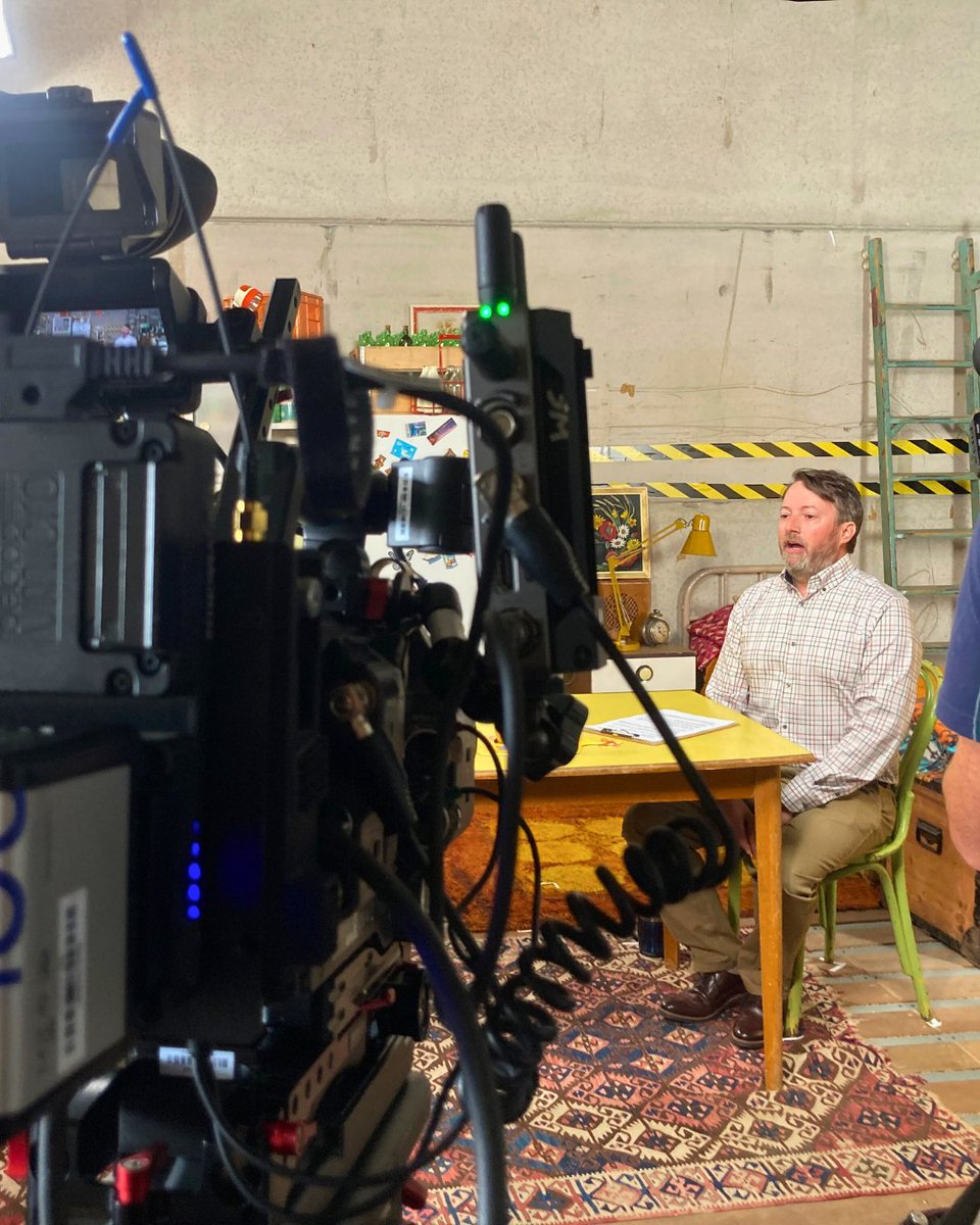 Behind the scenes on the set of 'The Outsiders' with David Mitchel. Our crew, orchestrated by Director Paddy Hughes, deployed a mutlicam setup with lighting and a mobile viewing gallery to capture the laughs!

Head over to Dave to catch the show, it's out now! 

#Davidmitchel