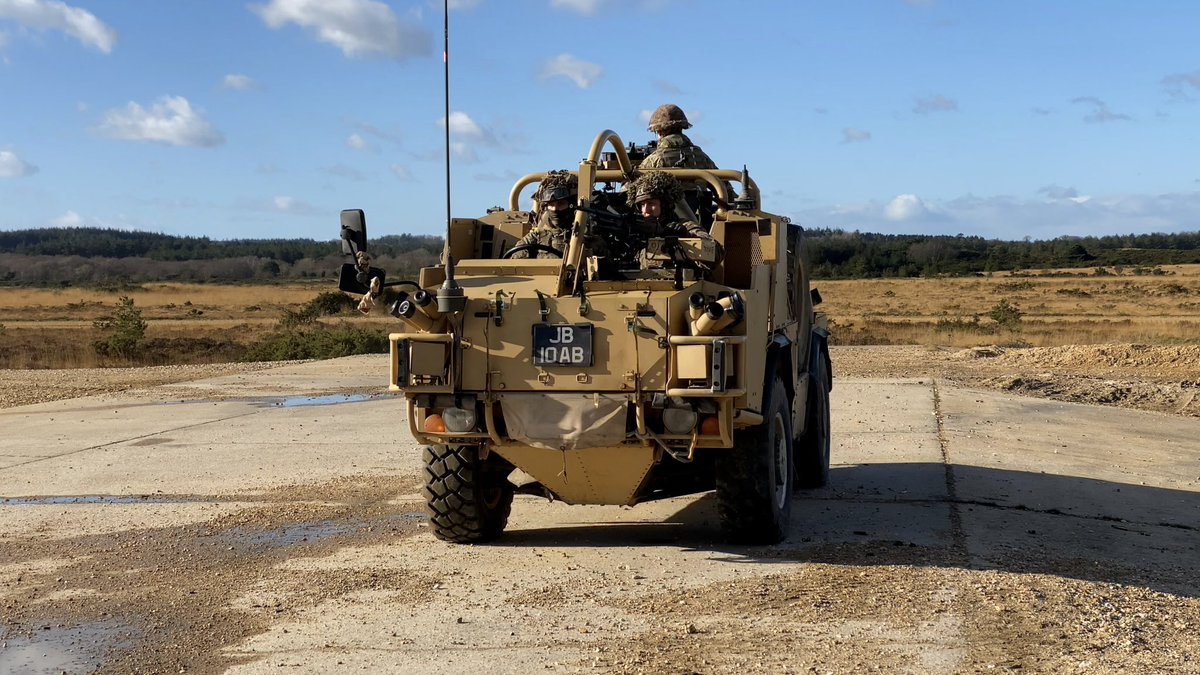 #allofonecrew a Jackal 2 crew. To become a member of a Light Cavalry Regiment please visit: jobs.army.mod.uk/roles/royal-ar… #Armyjobs #Lightcav #Britisharmy #Army #British #Defence #Jackal #Military #Cavalry #Fightingvehicle #Bethebest