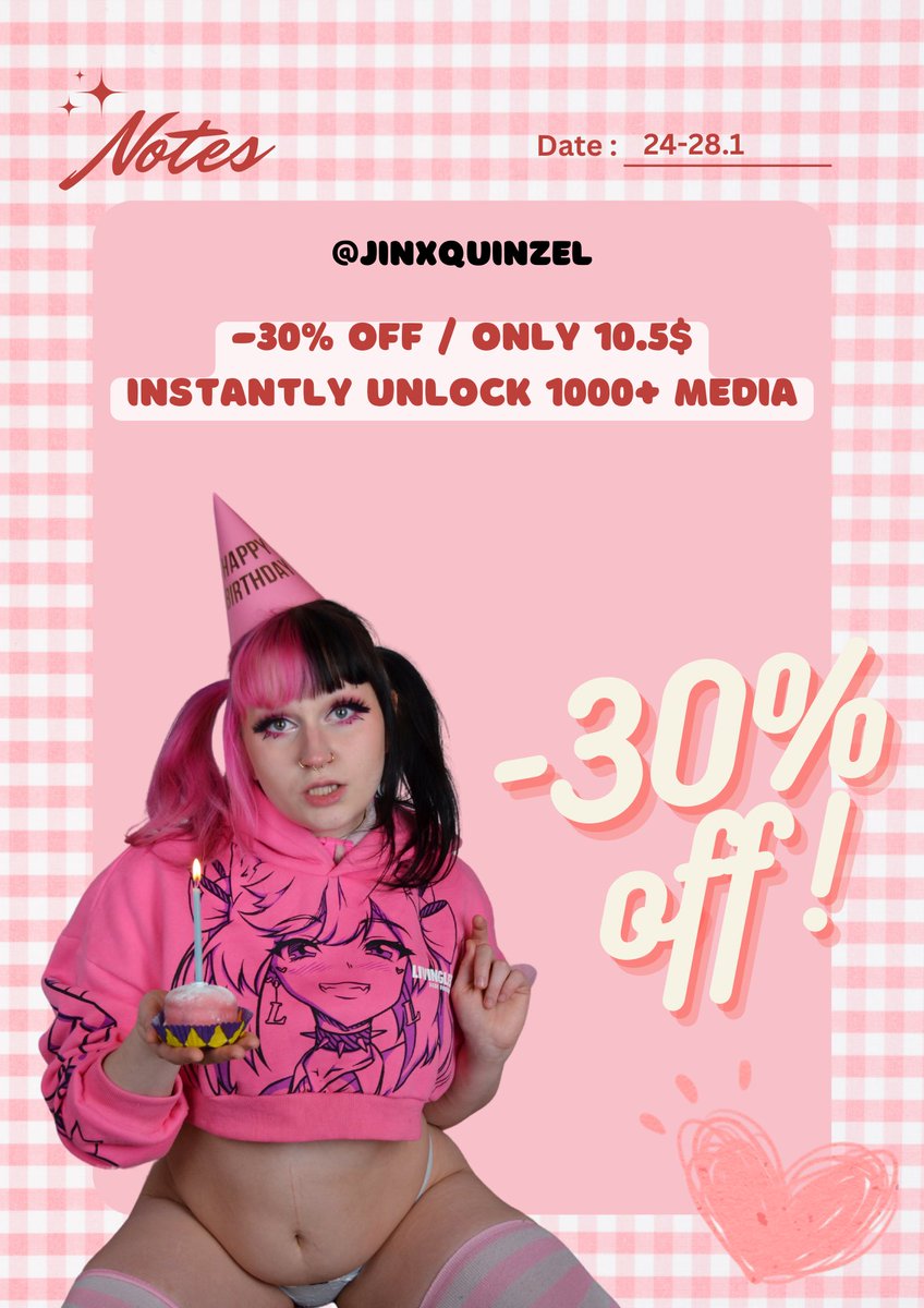 Sale on my profile! You don’t want to miss this x3 I’m having a stream on 28.1 #onlyfansbabe #onlyfans #sellers #pornstar #gamergirl #egirl