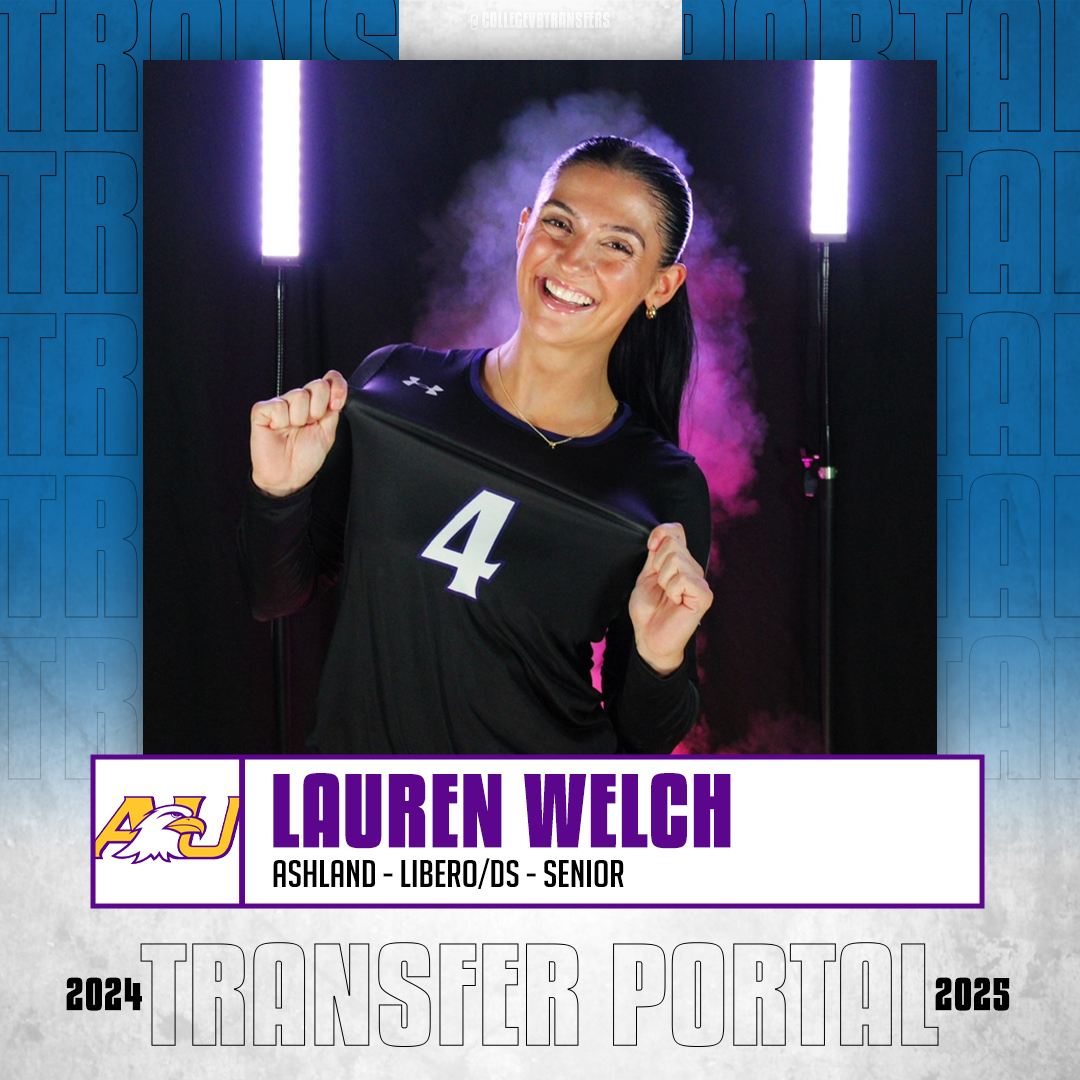 𝗜𝗻 𝗧𝗵𝗲 𝗣𝗼𝗿𝘁𝗮𝗹

✏️: Lauren Welch
🏐: Libero/DS
🎓: Senior
📍: Ashland

#CollegeVBTransfers | #NCAAWVB