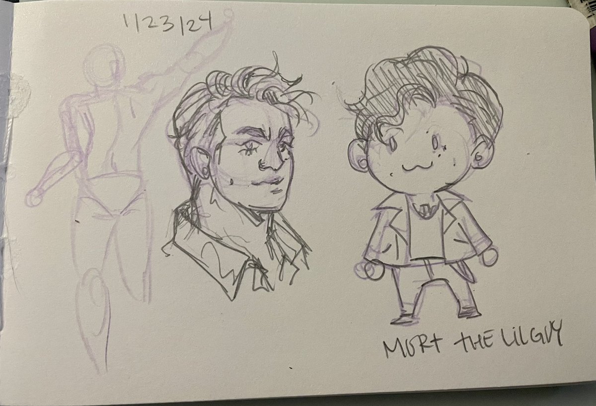 Cryptidtrashpan's tweet photo. Day 23 well it started out as some gesture studies and then I wanted to doodle my boy Mort again
#art #sketch #dailysketch #originalcharacter #ocart #tehpandaocmortifer https://t.co/KBPGND62qz