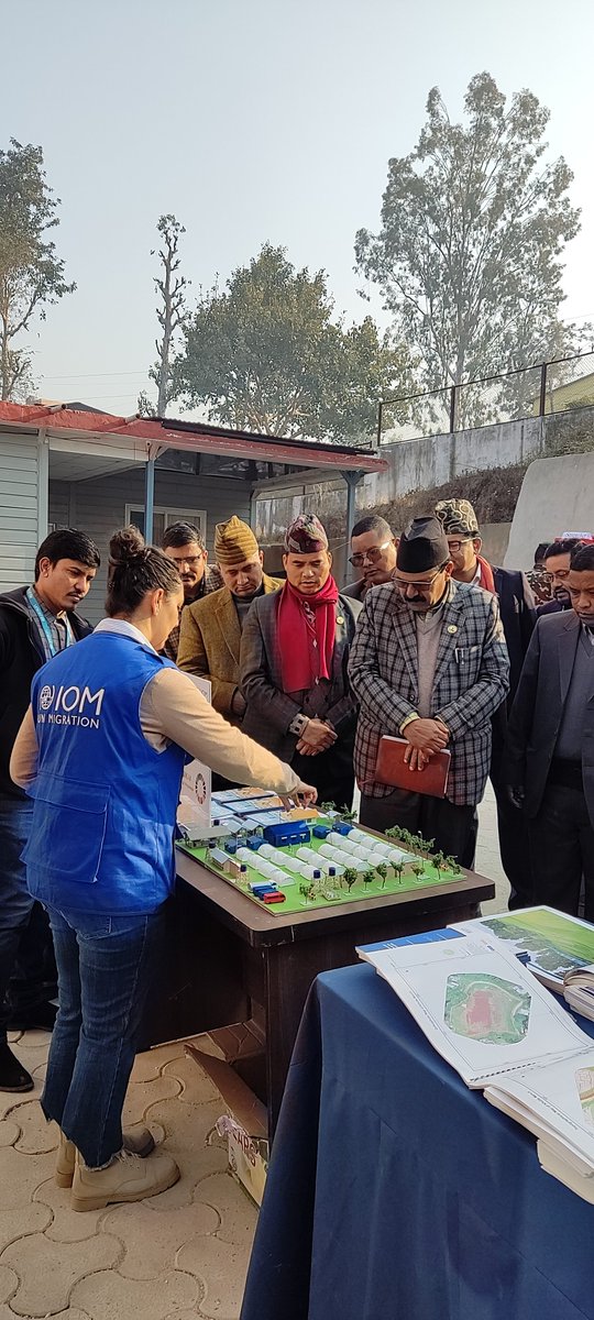 Hon. CM Raj Kumar Sharma &amp; Hon. VC of PPC Yogendra Shahi highlighted, "Provincial Govt can play an instrumental role in reconstruction while considering cultural and indigenous knowledge techniques to ensure the sustainability of reconstruction interventions.”