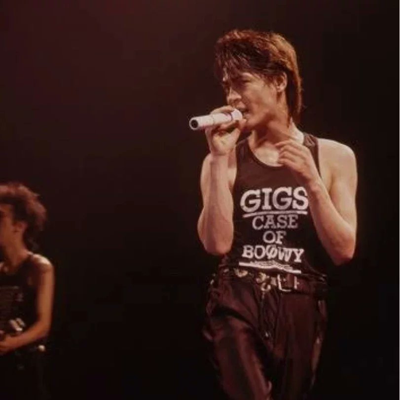 BOØWY “GIGS CASE OF BOØWY”タンクトップ GIGS”CASE OF BOØWY”復刻タンクトップ（フリーサイズ）即購入可