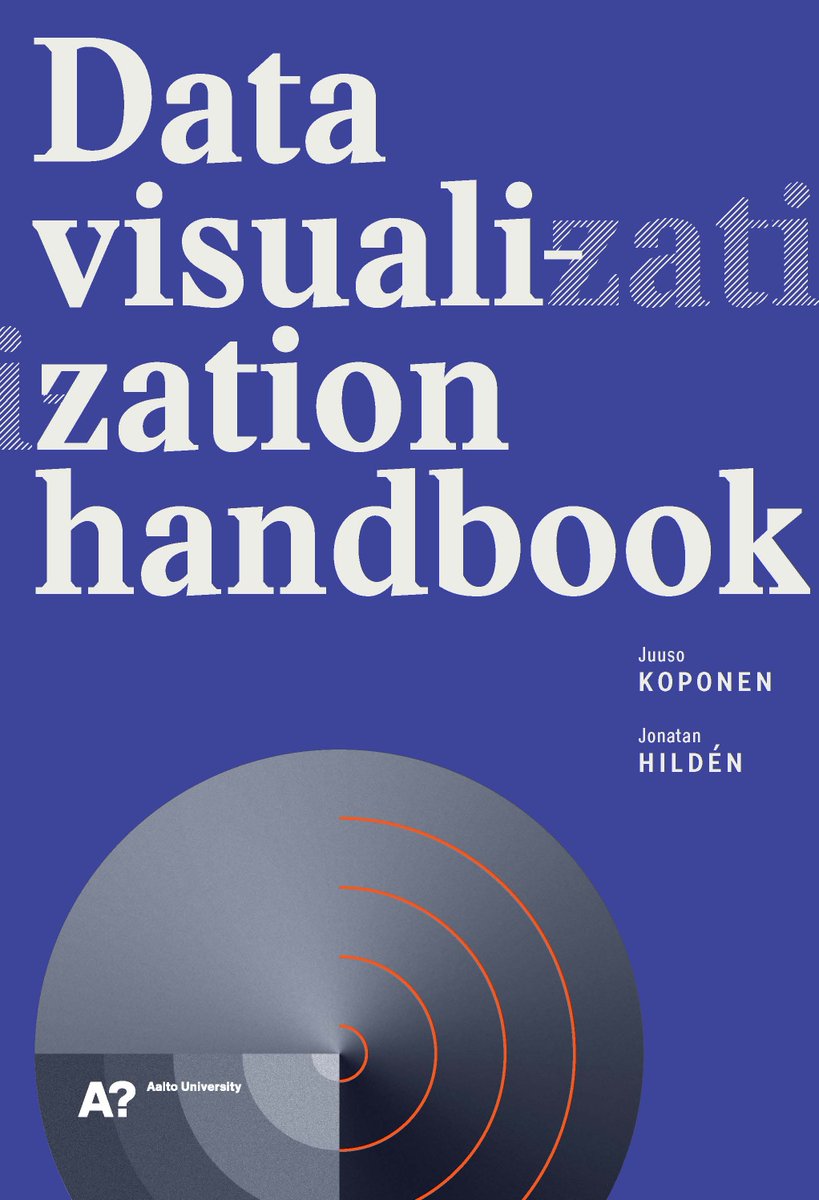 Koponen+Hildén (@koponenhilden) on Twitter photo We are planning to write a new edition of our “Data visualization handbook” and are looking for a new international publisher. Any tips about publishers who might be interested in this are very welcome!
More information about the book: datavizhandbook.info We are planning to write a new edition of our “Data visualization handbook” and are looking for a new international publisher. Any tips about publishers who might be interested in this are very welcome!
More information about the book: datavizhandbook.info