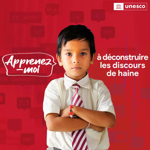 🗓 24/01 - Journée internationale de l'#éducation dédiée cette année par l'@UNESCO_fr à la lutte contre les discours de haine. #EducationDay