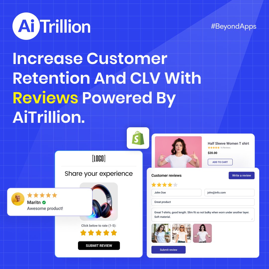 Revolutionize your brand growth with #ProductReviews!✨ 

Boost #retention, fuel sales, & turn one-time shoppers into lifelong fans by collecting reviews via Emails, popups, SMS & more.🚀 

Looking out for more insights?
 
Read the blog now👉zurl.co/VR4C 

#shopify