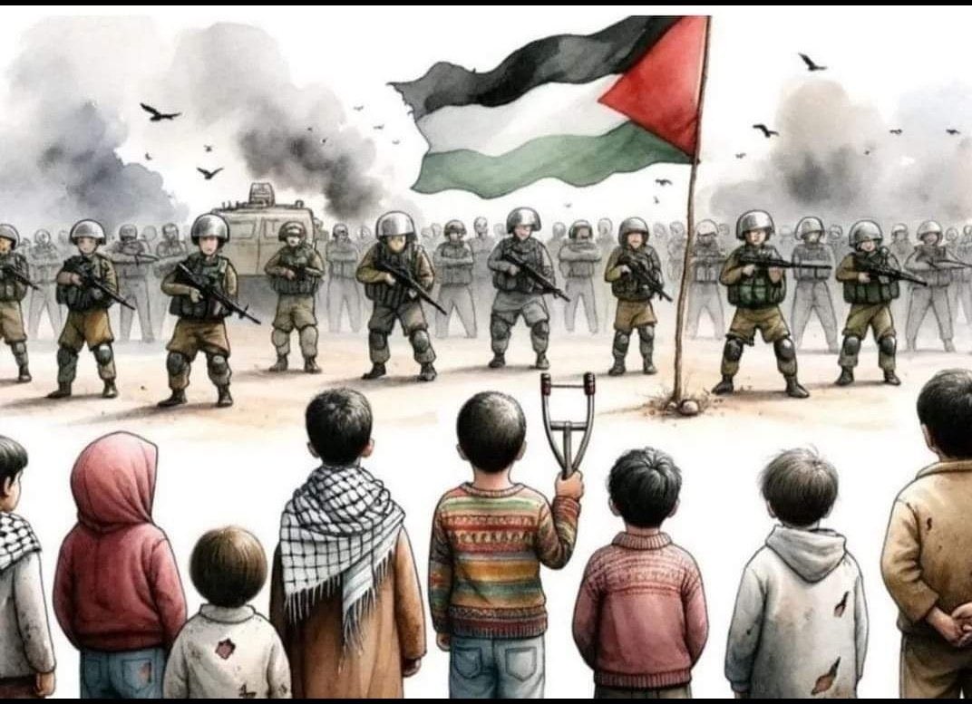Yokuşlar kaybolur çıkarız düze
Kavuşuruz sonu gelmez gündüze
Sapan taşların yanında füze
Başka alemlerle farkımız bizim
 #GazaStarving
