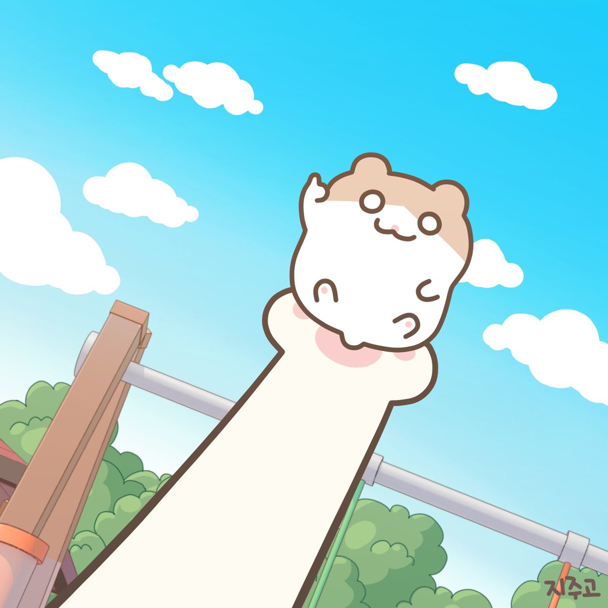 축하한다! 따봉태식의 행운을 받았다.
리트윗하고 "따봉태식아 고마워"라고 외치면
하고자 하는 일이 모두 잘 될 것이다.