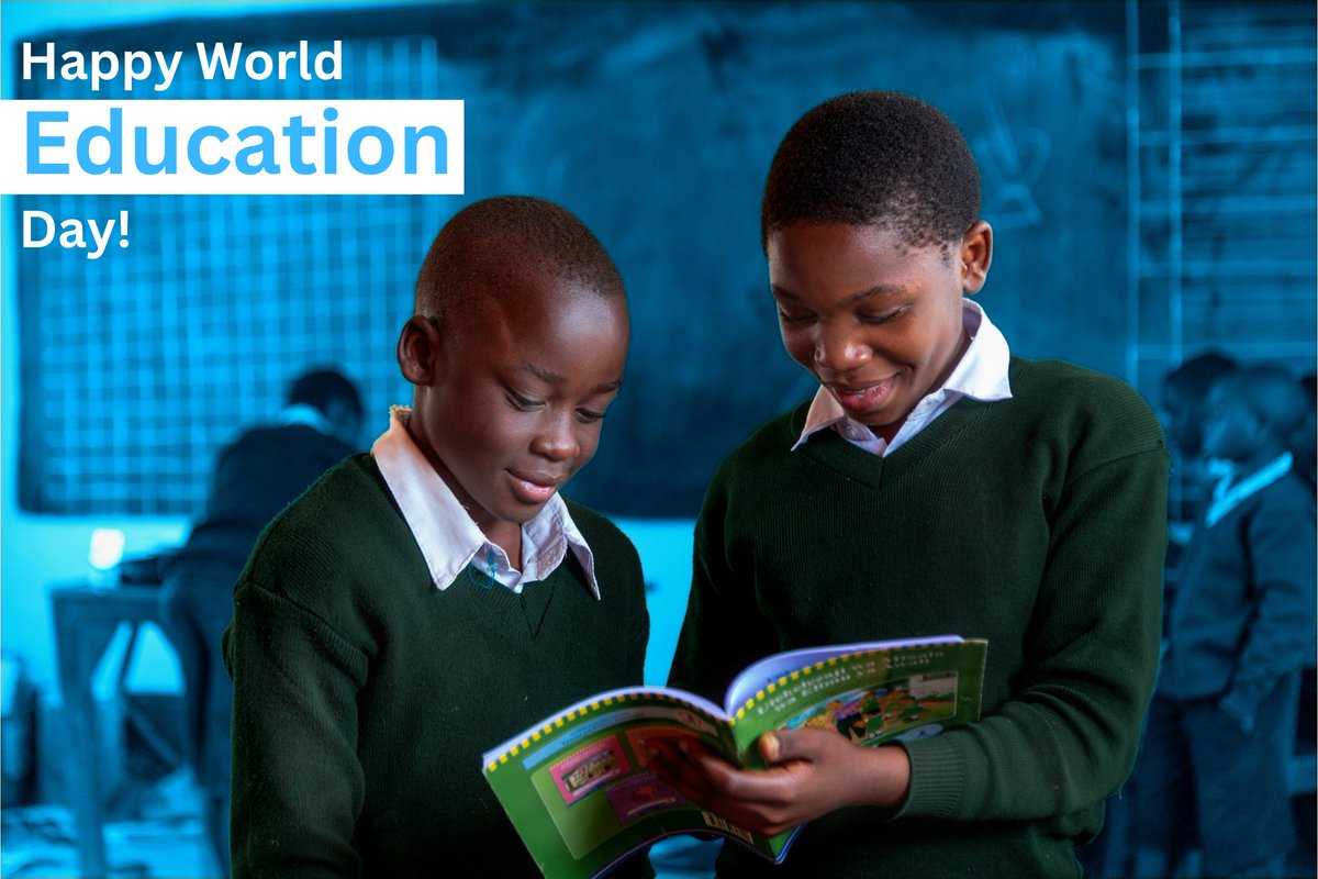 On this World #EducationDay 📖 let's commit to providing access to quality education for every child, ensuring they have the knowledge to shape their own destiny. Together, we can create a world where #EveryChild has access to quality learning opportunities💙 @airtel_tanzania
