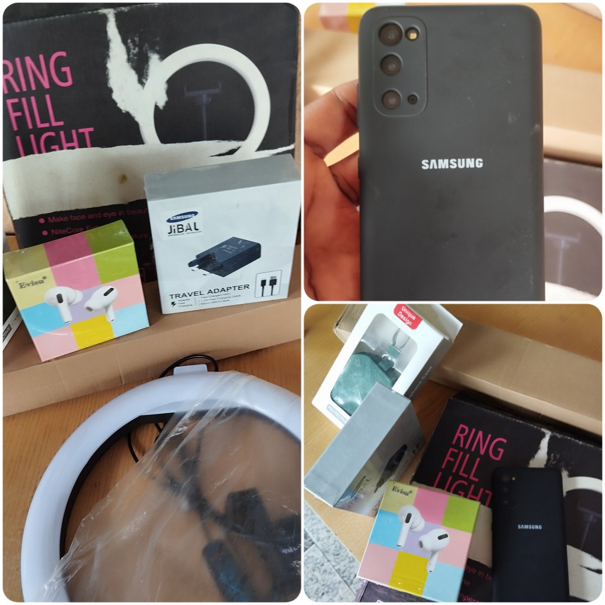 How will I tell my mummy that a business I started with #15k has gotten me a Samsung s20 5G worth #450k Coupled with an Earbud, Ringlight and other content creation tools Affiliate Marketing with @FinXpire has changed my life THANK YOU JESUS 🤲