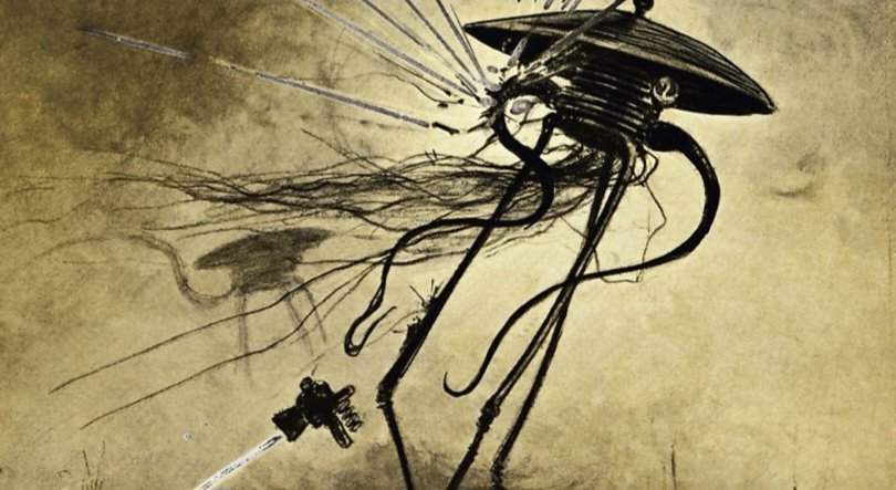 Excited to teach the first class on our new MA module this evening. The module is focused on 20th and 21st Century Apocalyptic Fiction and we're starting with origin points tonight, particularly H. G. Wells and "War of the Worlds"