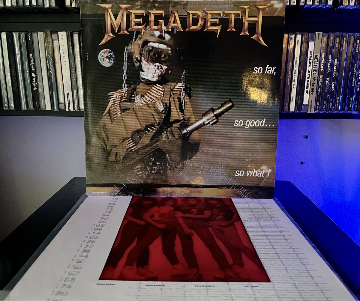 Morningspin and Motivation for this Day \m/ so far, so good… so what! from 1988 \m/ @Megadeth guys who the time is going.