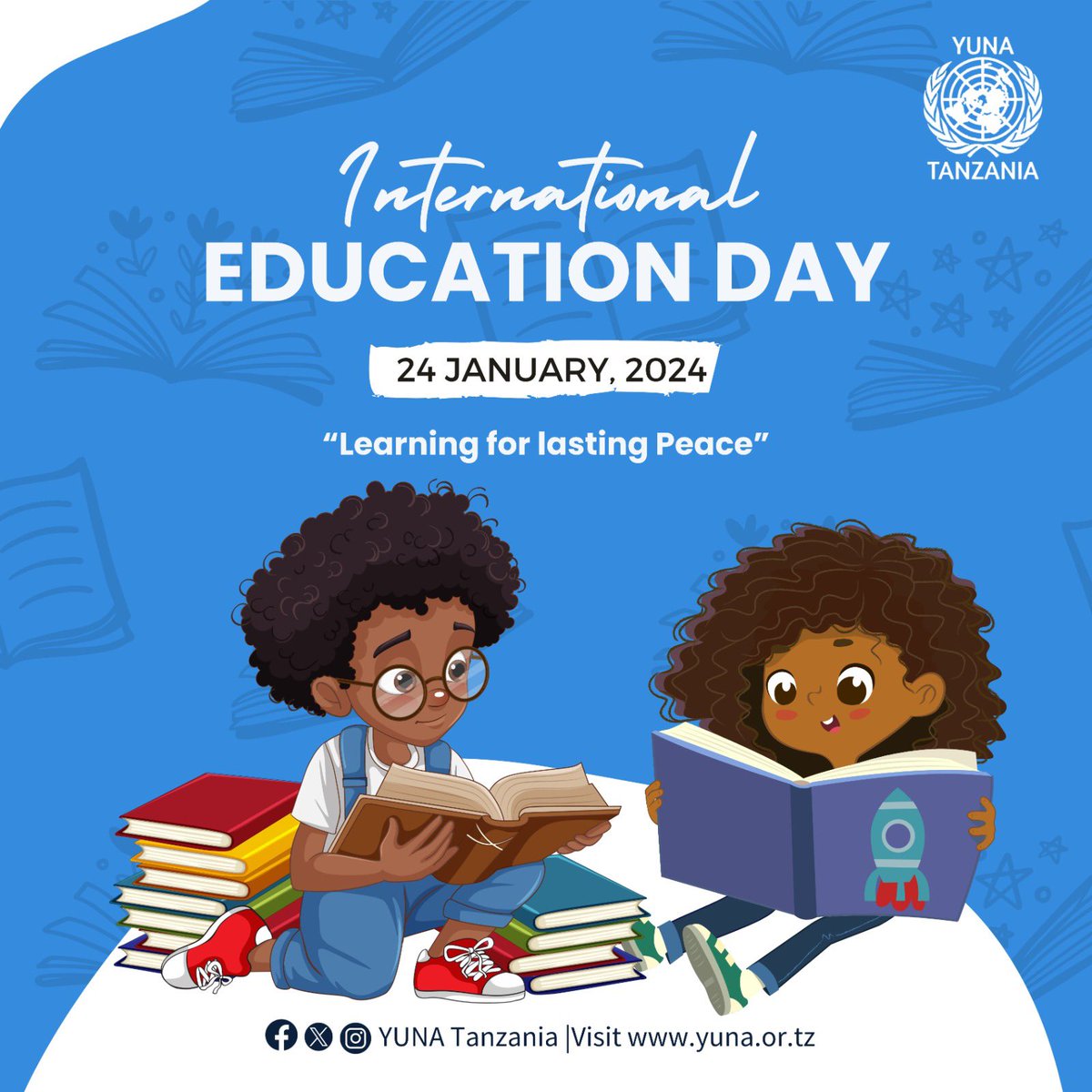 The theme for the sixth celebration in 2024 is 'Learning for Lasting Peace.' With 2 billion people living in conflict areas, the focus on education's impact is crucial. The message to young people emphasizes the right to quality education for all. 
#yunatz #worldeducationday