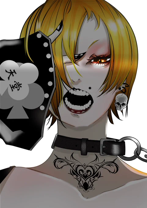 の擬人化完成