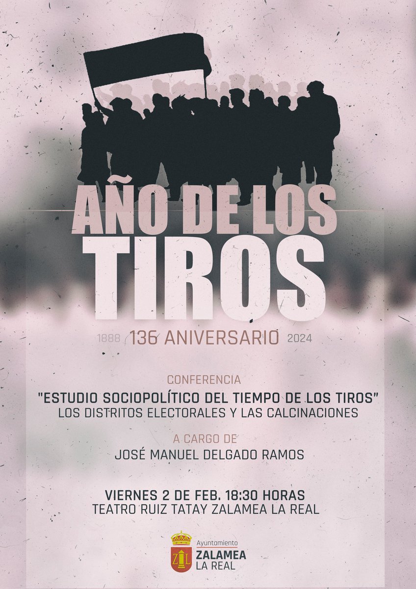 136 ANKVERSARIO "AÑO DE LOS TIROS"
👉 acortar.link/hVklFa
#ZALAMEA #HISTORIA