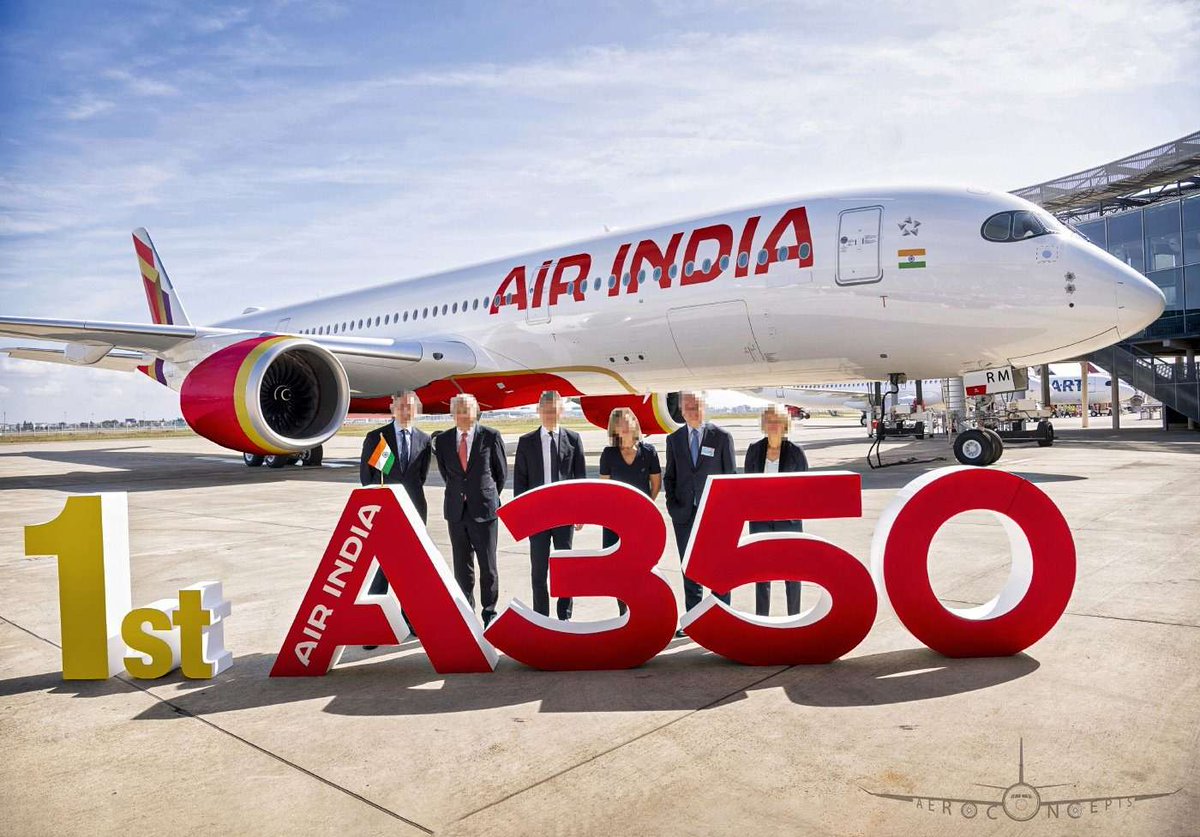 CTT welcomes Air India as new A350 operator with Humidifier Onboard Business Class. The aircraft is the first A350-900 aircraft, with five more scheduled for deliveries through March 2024. Read more:
ctt.se/articles/mfn_n…