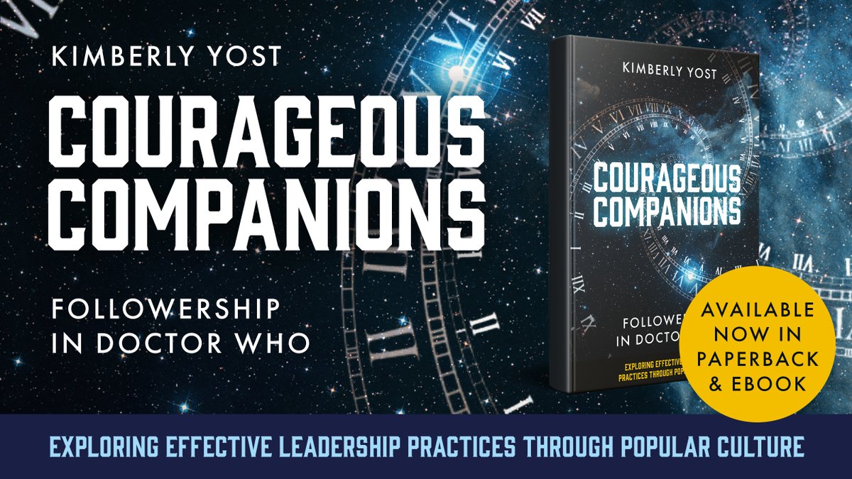 Emerald_Books's tweet photo. 📘 NEW BOOK out now - Courageous Companions: Followership in Doctor Who by @KimberlyYost 

👉 Check it out here: https://t.co/JfYEzxaMSG

@EmeraldRespMgt @AcademicChatter @FionaBizBooks @bbcdoctorwho #DoctorWho #book #research #followership #HR #leadership #popculture #business https://t.co/IEVDSQiooG