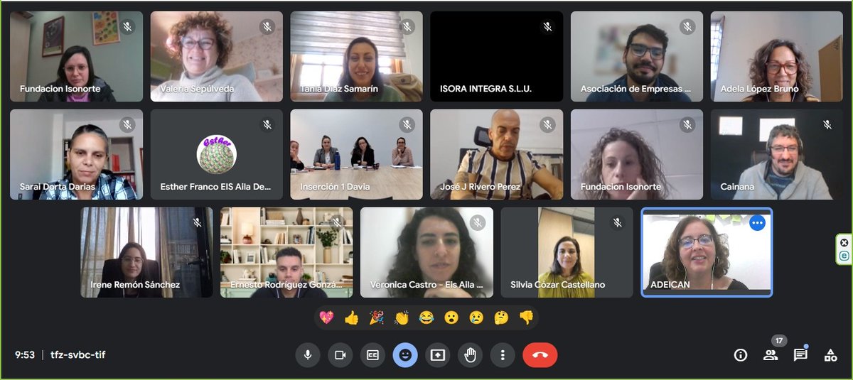 🤝 Reunión de presentación al personal técnico de acompañamiento a la inserción del proyecto "Inserta Juventud", desarrollado por ADEICAN y cofinanciado por la Dirección General de <a href="/JuventudCanaria/">JuventudCanaria.com</a> , el Fondo Social Europeo Plus (FSE+), y <a href="/empleogob/">Ministerio Trabajo y Economía Social</a>.