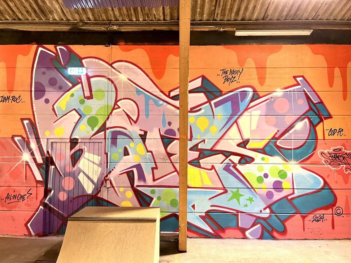 Bates at Skate Gule Hal Køge 2024
#SkateGuleHalKoege #InstitutForUrbanKunst <a href="/larscopenhagen/">Lars Copenhagen</a>