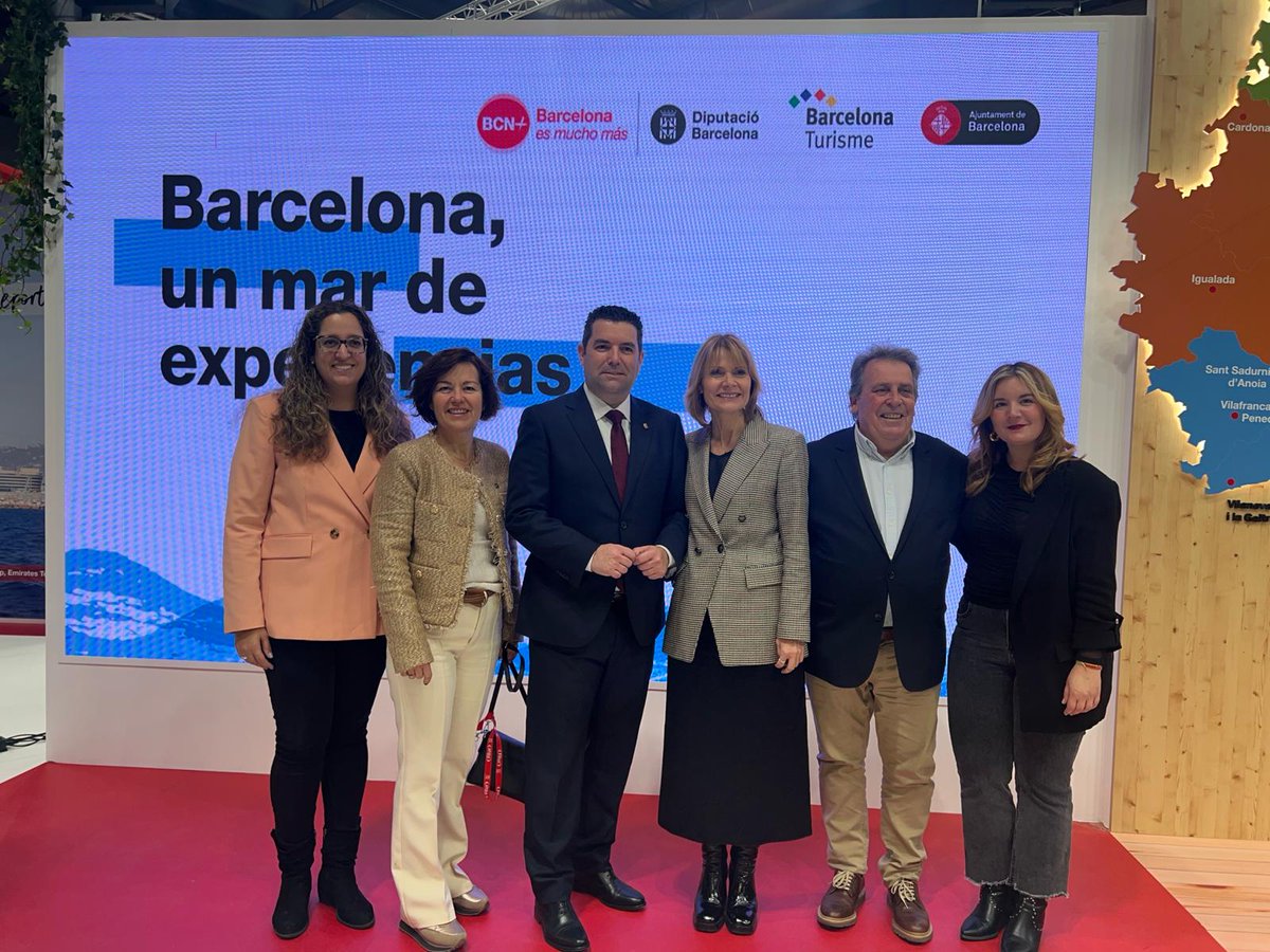 CostaBcnMaresme's tweet photo. 👋Ja som a #FITUR2024 

⛵️🚵‍♂️🍓Fins diumenge podreu trobar la oferta turística de #turismemaresme a l'estand B-10 amb @TurismeDIBA @turismecat 

#Maresme #CostaBCN https://t.co/Gs0CVNYzSf