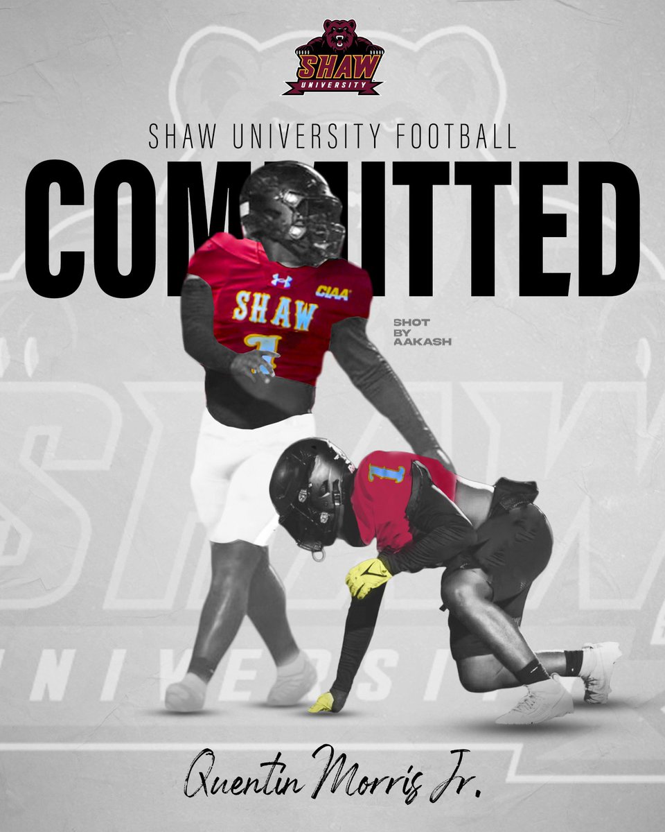 Blessed to announce i'm 100% Committed to @ShawUFootball @CoachAJ_Jones @stroudmr @Cavalier_Sports #GoBears